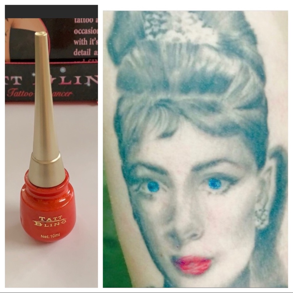 Red Tatt Bling Tattoo Enhancer.